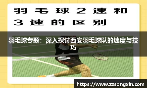 羽毛球专题：深入探讨西安羽毛球队的速度与技巧